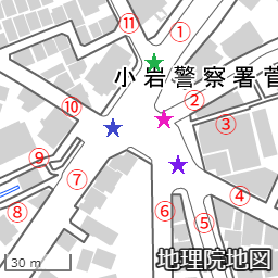 菅原橋交差「点」