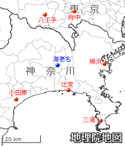 神奈川県のアメダス