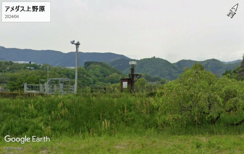 アメダス上野原